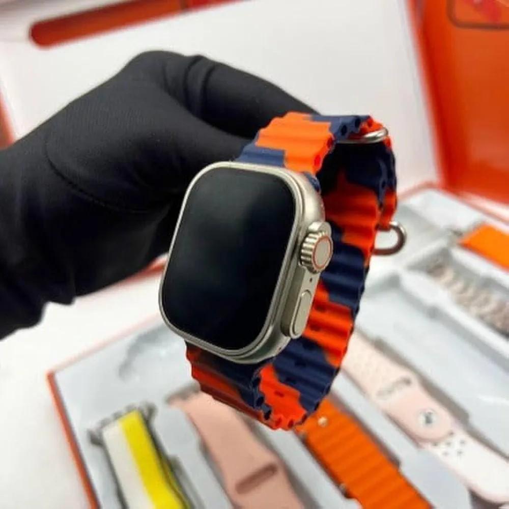 7 IN 1 MULTICOLOR BLUETOOTH 5 SMART WATCH WITH FITNESS TRACKING