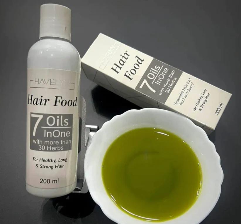 Buy 1 Get 1 Free Hair Food Shampoo + Hair Oil Pack Of 2 Items (Original)